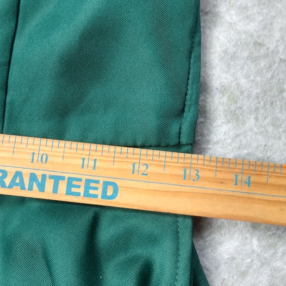 Emerald Green High Low Halter Style Semi Formal Evening Gown Prom Dress - Picture 10 of 14